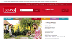 Desktop Screenshot of benco.cz