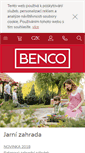 Mobile Screenshot of benco.cz