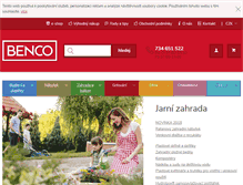 Tablet Screenshot of benco.cz